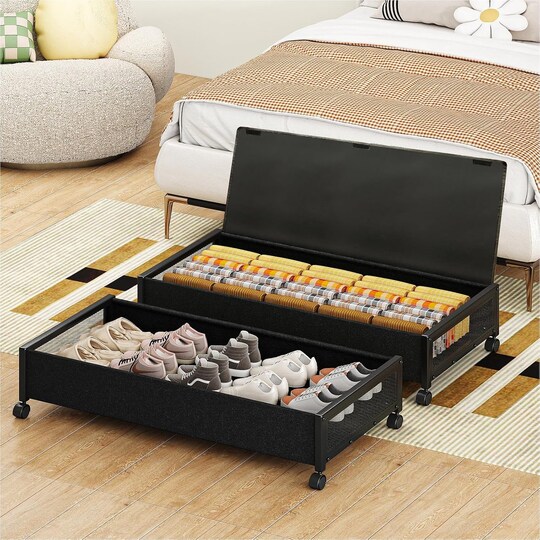 2 pack Under the Bed Storage Containers,36